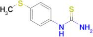 1-(4-(Methylthio)phenyl)thiourea