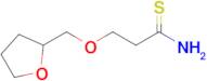 3-((Tetrahydrofuran-2-yl)methoxy)propanethioamide