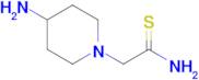 2-(4-Aminopiperidin-1-yl)ethanethioamide