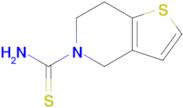 6,7-Dihydrothieno[3,2-c]pyridine-5(4h)-carbothioamide