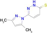 6-(3,5-Dimethyl-1h-pyrazol-1-yl)pyridazine-3(2h)-thione