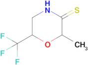 2-Methyl-6-(trifluoromethyl)morpholine-3-thione