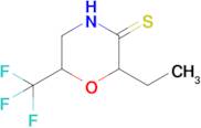 2-Ethyl-6-(trifluoromethyl)morpholine-3-thione