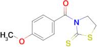 (4-Methoxyphenyl)(2-thioxothiazolidin-3-yl)methanone