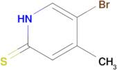 5-bromo-4-methyl-1,2-dihydropyridine-2-thione