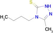 4-butyl-3-methyl-4,5-dihydro-1H-1,2,4-triazole-5-thione