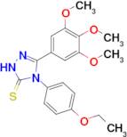 4-(4-ethoxyphenyl)-3-(3,4,5-trimethoxyphenyl)-4,5-dihydro-1H-1,2,4-triazole-5-thione