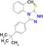 3-(4-tert-butylphenyl)-4-(2-methylphenyl)-4,5-dihydro-1H-1,2,4-triazole-5-thione