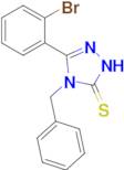 4-benzyl-3-(2-bromophenyl)-4,5-dihydro-1H-1,2,4-triazole-5-thione