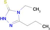 4-ethyl-3-propyl-4,5-dihydro-1H-1,2,4-triazole-5-thione