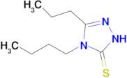 4-butyl-3-propyl-4,5-dihydro-1H-1,2,4-triazole-5-thione