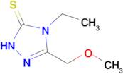 4-ethyl-3-(methoxymethyl)-4,5-dihydro-1H-1,2,4-triazole-5-thione