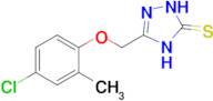 3-[(4-chloro-2-methylphenoxy)methyl]-4,5-dihydro-1H-1,2,4-triazole-5-thione