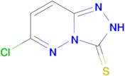 6-chloro-2H,3H-[1,2,4]triazolo[4,3-b]pyridazine-3-thione