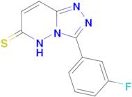 3-(3-fluorophenyl)-5H,6H-[1,2,4]triazolo[4,3-b]pyridazine-6-thione