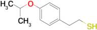 2-(4-Isopropoxyphenyl)ethane-1-thiol