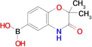 (2,2-Dimethyl-3-oxo-3,4-dihydro-2H-benzo[b][1,4]oxazin-6-yl)boronic acid