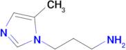 3-(5-Methyl-1H-imidazol-1-yl)propan-1-amine