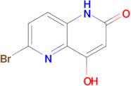 6-Bromo-4-hydroxy-1,5-naphthyridin-2(1H)-one