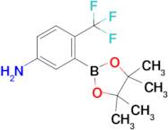 3-(4,4,5,5-Tetramethyl-1,3,2-dioxaborolan-2-yl)-4-(trifluoromethyl)aniline