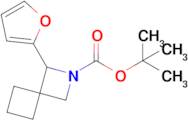 tert-Butyl 1-(furan-2-yl)-2-azaspiro[3.3]heptane-2-carboxylate