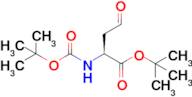 (S)-tert-Butyl 2-((tert-butoxycarbonyl)amino)-4-oxobutanoate