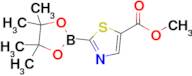 Methyl 2-(4,4,5,5-tetramethyl-1,3,2-dioxaborolan-2-yl)thiazole-5-carboxylate