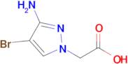 2-(3-Amino-4-bromo-1H-pyrazol-1-yl)acetic acid