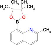 2-Methyl-8-(4,4,5,5-tetramethyl-1,3,2-dioxaborolan-2-yl)quinoline