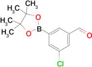 3-Chloro-5-(4,4,5,5-tetramethyl-1,3,2-dioxaborolan-2-yl)benzaldehyde