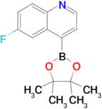 6-Fluoro-4-(4,4,5,5-tetramethyl-1,3,2-dioxaborolan-2-yl)quinoline