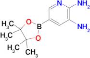 5-(4,4,5,5-Tetramethyl-1,3,2-dioxaborolan-2-yl)pyridine-2,3-diamine