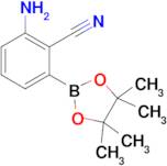 2-Amino-6-(4,4,5,5-tetramethyl-1,3,2-dioxaborolan-2-yl)benzonitrile