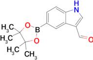 5-(4,4,5,5-Tetramethyl-1,3,2-dioxaborolan-2-yl)-1H-indole-3-carbaldehyde