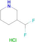 3-(Difluoromethyl)piperidine hydrochloride
