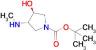 (3S,4S)-tert-Butyl 3-hydroxy-4-(methylamino)pyrrolidine-1-carboxylate