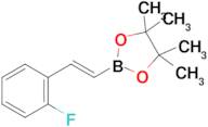 (E)-2-(2-Fluorostyryl)-4,4,5,5-tetramethyl-1,3,2-dioxaborolane