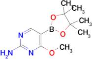 4-Methoxy-5-(4,4,5,5-tetramethyl-1,3,2-dioxaborolan-2-yl)pyrimidin-2-amine