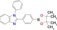 1-Phenyl-2-(4-(4,4,5,5-tetramethyl-1,3,2-dioxaborolan-2-yl)phenyl)-1H-benzo[d]imidazole