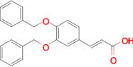 (E)-3-(3,4-Bis(benzyloxy)phenyl)acrylic acid