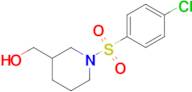 (1-((4-Chlorophenyl)sulfonyl)piperidin-3-yl)methanol