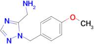 (1-(4-Methoxybenzyl)-1H-1,2,4-triazol-5-yl)methanamine