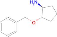 (1S,2S)-2-(benzyloxy)cyclopentan-1-amine