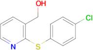 (2-((4-Chlorophenyl)thio)pyridin-3-yl)methanol