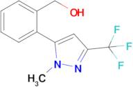 (2-(1-Methyl-3-(trifluoromethyl)-1H-pyrazol-5-yl)phenyl)methanol