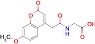 (2-(7-Methoxy-2-oxo-2H-chromen-4-yl)acetyl)glycine