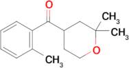 (2,2-Dimethyltetrahydro-2H-pyran-4-yl)(o-tolyl)methanone