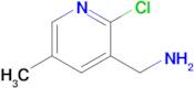 (2-Chloro-5-methylpyridin-3-yl)methanamine