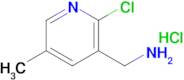 (2-Chloro-5-methylpyridin-3-yl)methanamine hydrochloride