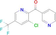(3-Chloro-5-(trifluoromethyl)pyridin-2-yl)(pyridin-3-yl)methanone